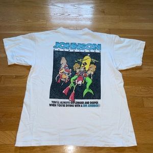 Johnson scuba t shirt size L